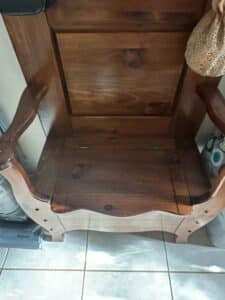 Wooden-Hall-Tree-with-Mirror-and-Storage-Bench-second-image