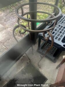 Wrought-Iron-Plant-Stand