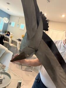 Abstract-Metal-Heron-Sculpture