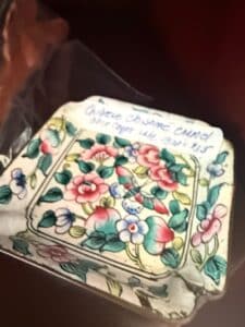 Antique-Chinese-Export-Enamel-on-Copper-Plate
