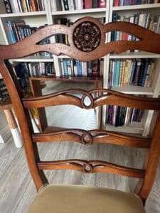 Antique-Chippendale-Style-Mahogany-Ribbon-Back-Side-Chair-second-image
