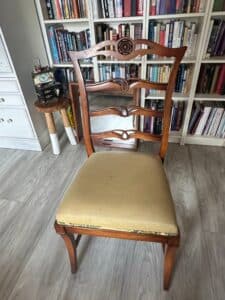 Antique-Chippendale-Style-Mahogany-Ribbon-Back-Side-Chair-third-image