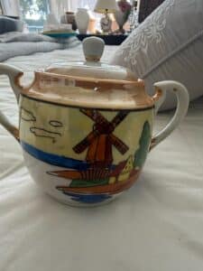 Antique-Hand-Painted-Nippon-Windmill-Sugar-Bowl-and-Lid