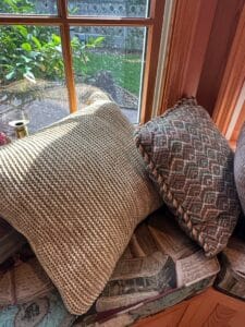 Assorted-Decorative-Throw-Pillows-with-Floral-Tassel-and-Geometric-Designs-third-image