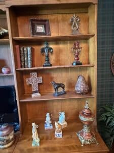Assortment-of-Decorative-Figurines-and-Ornaments