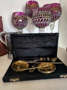 Brass-Apothecary-Scale-with-Weights-in-Case
