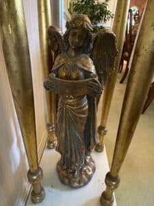 Bronze-Angel-Statue-with-Scroll