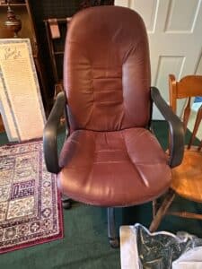Brown-Faux-Leather-Executive-Office-Chair