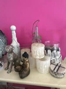 Buddha-Figurine-Silver-Dog-Figurine-Selenite-Candle-Holders-and-Coasters
