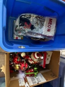 Christmas-Ornaments-and-Holiday-Decor-Lot-with-Pier-Imports-MEOW-Cat-Mat