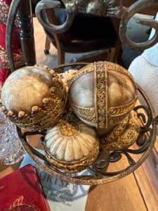 Decorative-Orb-Set-with-Ornate-Metal-Stand