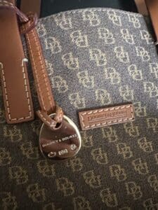 Dooney-Bourke-All-Weather-Leather-Monogram-Tote-Bag-second-image