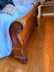 Ethan-Allen-Queen-Size-Sleigh-Bed-Frame