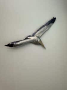 Flying-Heron-Metal-Wall-Art