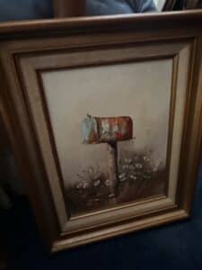 Frances-M.-Hancock-Rusty-Mailbox-Oil-Painting