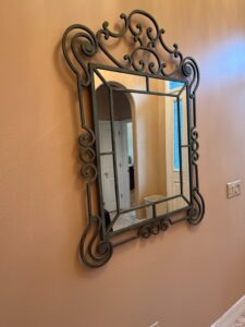 French-Style-Wrought-Iron-Mirror-with-Scroll-Frame