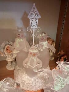 Frosted-Glass-Snowman-Carolers-with-Lamppost-House-of-Lloyd-Christmas-Around-The-World