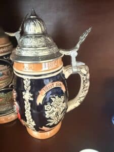 German-Beer-Stein-with-Pewter-Lid