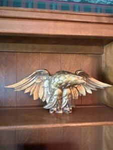 Gilt-Bronze-Eagle-Sculpture