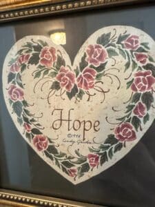 Heart-Hope-Wall-Art-with-Floral-Border-by-Andy-Jakobs-second-image