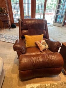 Lane-Brown-Leather-Recliner