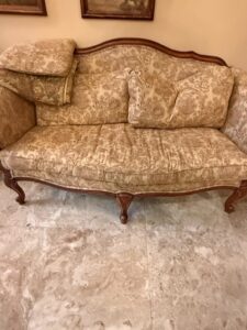 Louis-XV-Style-Sofa-with-Floral-Damask-Upholstery
