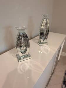 Mirrored-Oval-Candlestick-Holders-with-Crystal-Accents