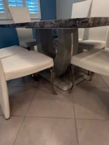 Modern-Faux-Marble-Dining-Table-and-Chairs-Set