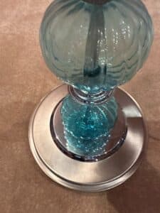 Pier-Imports-Aqua-Glass-Stacked-Ball-Floor-Lamp-third-image