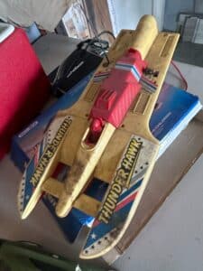 Remco-Thunder-Hawk-Hydroplane-Toy-Boat