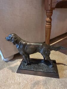 Resin-English-Setter-Sculpture