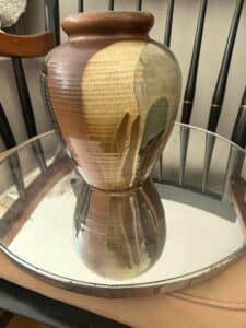 Robert-Maxwell-for-Pottery-Craft-USA-Drip-Glaze-Vase-second-image