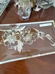 Silver-City-Glass-Company-Sterling-Overlay-Peony-Glass-Tray
