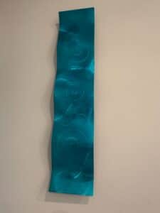 Teal-Wave-Metal-Wall-Art-Sculpture-by-Jon-Allen