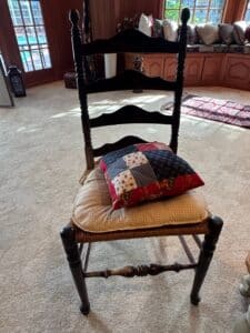 Tell-City-Chair-Company-Ladder-Back-Chair-with-Rush-Seat