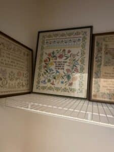 Three-Framed-Cross-Stitch-Samplers-with-Inspirational-Quotes