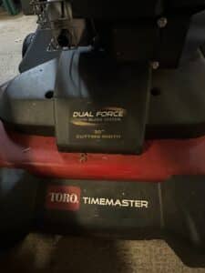Toro-Timemaster-Dual-Force-Riding-Mower-second-image