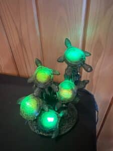 Turtle-Cluster-Lighted-Figurine