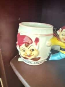 Vintage-Always-Drink-Milk-Childrens-Mug-with-Figural-Handle