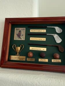 Vintage-Golf-Memorabilia-Display