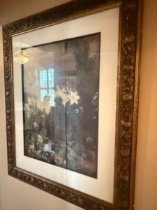 Vintage-Jan-Van-Huysum-A-Flower-Piece-Print-Engraved-Floral-Still-Life
