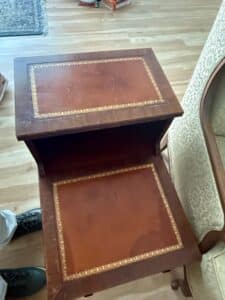 Vintage-Mahogany-Leather-Inset-Step-Side-Table