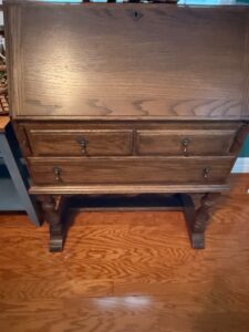 Vintage-Oak-Jacobean-Style-Secretary-Desk
