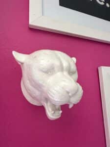 White-Ceramic-Panther-Head-Wall-Mount-by-Ceramiche-Boxer