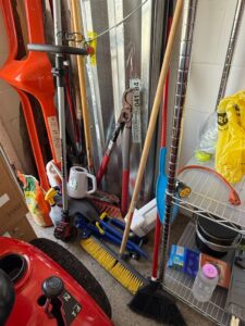 Assorted-Garden-Tools-and-Lawn-Mower-Parts