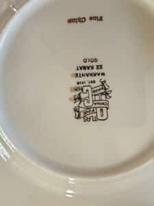 Atlas-Fine-Chinaware-Warranted-Karat-Gold-Decorative-Plate-second-image-1