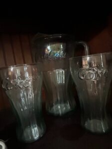 Coca-Cola-Glass-Pitcher-and-Tumblers-Set