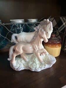 Echt-Altmann-Porcelain-Mare-and-Foal-Figurine
