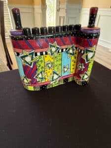 Hand-Painted-Ceramic-Menorah-by-McGovney-Camarot-1