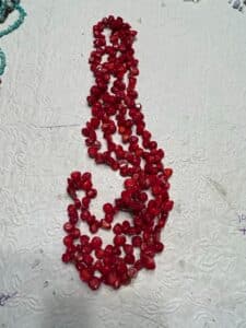 Multi-Strand-Red-Coral-Nugget-Necklace